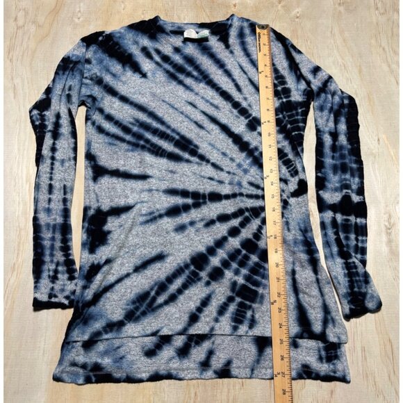 Saturday Sunday by Anthropologie Tie-Dye Long Sleeve Crewneck Top Womens XS - Picture 4 of 7